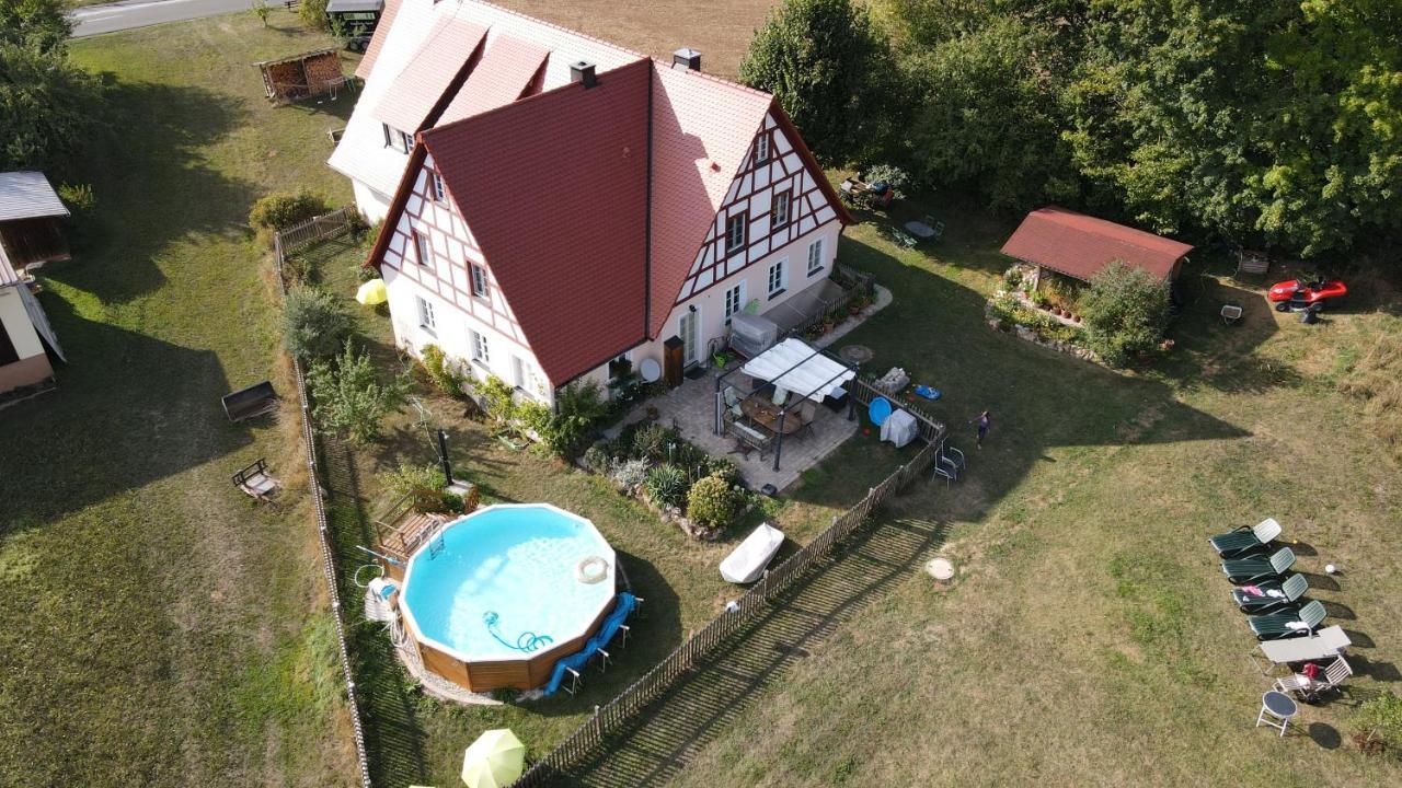 Ferienwohnungen Wastl Fraenkische Schweiz Hiltpoltstein Ngoại thất bức ảnh